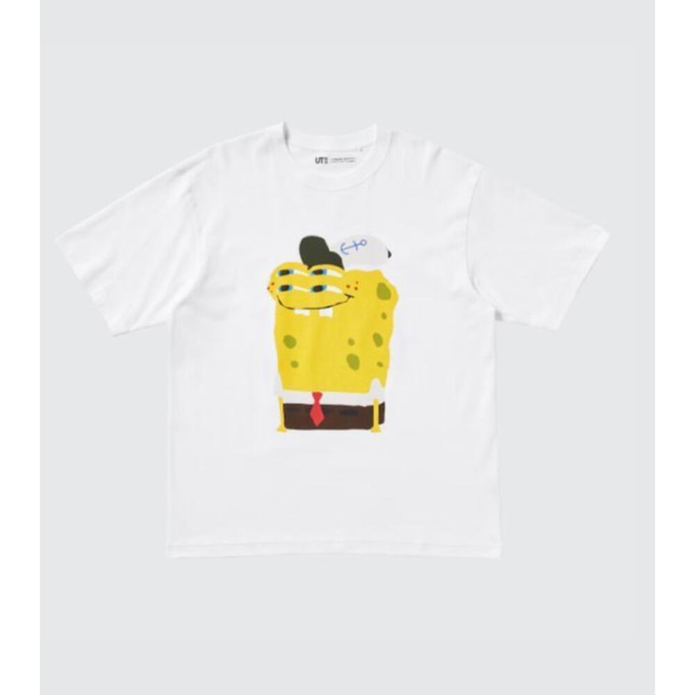 SpongeBob SquarePants Cactus Plant Flea Market UT Tee (L)